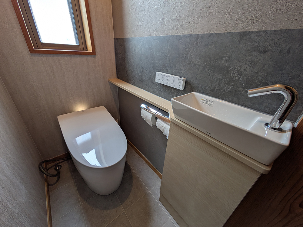 こだわりの内装へトイレリフォーム　高松市